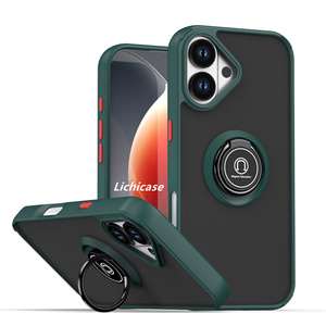 Coque de <span class=keywords><strong>téléphone</strong></span> Lichicase Color Blocking avec <span class=keywords><strong>touches</strong></span> indépendantes, texture mate, pour Honor Magic 8 8 Pro, coque de protection - Product Image 3