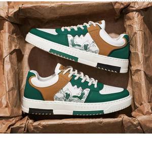 أحذية رياضية رجالية جديدة لعام 2024، نسخة كورية أصلية، أحذية رياضية شبابية مسطحة للترفيه، نعل EVA، مقاس <span class=keywords><strong>15</strong></span>، تصميم عصري - Product Image 3