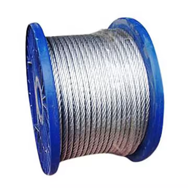 Galvanized Steel Wire Cable in Coil for Aeronautics