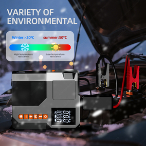Démarreur de batterie de voiture portable le plus populaire en gros, 14,8 V, avec batterie externe, compresseur d'air et aspirateur pour voiture et maison - Product Image 6