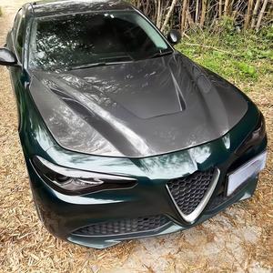 Aération de capot moteur en fibre de carbone pour kit carrosserie <span class=keywords><strong>Alfa</strong></span> <span class=keywords><strong>Romeo</strong></span> Giulia <span class=keywords><strong>GT</strong></span> 2016-2024 ; Accessoire extérieur pour le - Product Image 4