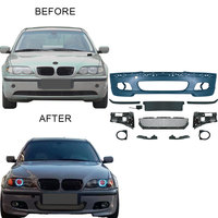 Kits Carrosserie E46 Style MT M-Tech Pare-chocs Avant Accessoires Extérieurs Auto Kits Carrosserie Pare-chocs Avant pour BMW Série 3 E46 1999-2004