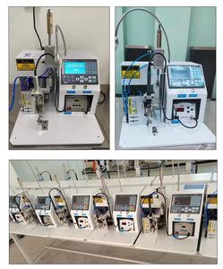 חצי אוטומטית החדשה ביותר של כבל נתונים USB ציוד ייצור מכונת הלחמה קטנה למחברים - Product Image 3
