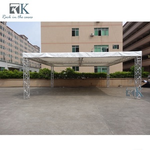 ระบบโครงแบบแบนด้านบนสำหรับจัดแสดงเสาค้ำอลูมิเนียมไม่ขึ้นสนิม - Product Image 1