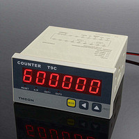 T9C TMCON Compteur de longueur de compteur numérique intelligent à 6 chiffres 48*96mm avec communication RS485 Modbus