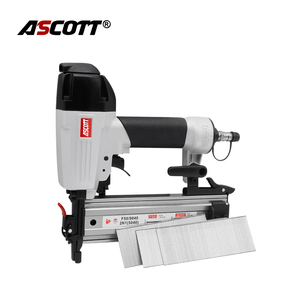 Meilleure vente industrielle 18GA 100 pièces F5040 2 en 1 aluminium rembourrage Air agrafeuse menuiserie Brad cloueur pistolet pour outils de travail du bois - Product Image 1