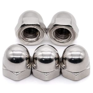 Nhà cung cấp thép không gỉ acorn <span class=keywords><strong>cap</strong></span> Nut M6 M8 Vòng Head Bìa Hex Nut Dome <span class=keywords><strong>Nuts</strong></span> - Product Image 5