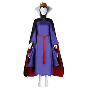 Disfraz de Reina de Cuento de Hadas para Adultos, Vestido de Princesa Clásica, Disfraz de Reina Malvada, Capa de Madrastra, Disfraces de Carnaval de Halloween - Product Image 1
