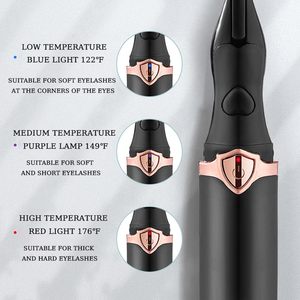 Recourbe-cils ionique portable rechargeable par USB, chauffant, électrique, avec peigne, pour des boucles naturelles longue durée, personnalisé, 400 mAh - Product Image 4