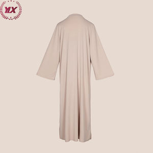 <span class=keywords><strong>Abaya</strong></span> Modest Jersey vestidos ropa islámica nuevo Color tradicional Clásico esencial de longitud completa liso para mujeres musulmanas adultos - Product Image 3