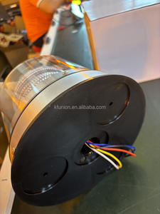 <span class=keywords><strong>Blanc</strong></span> ambre bicolore Lampe d'avertissement claire Le dôme extérieur lisse permet de protéger la lentille intérieure Base en aluminium de balise d'avertissement robuste - Product Image 5