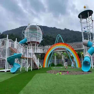 Estructura de Juego de Aleación sin Motor para Interiores y Exteriores con Tobogán y Columpio para Parques Temáticos y Escuelas OEM ODM - Product Image 6