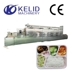 Machine de réchauffement continu pour repas en boîte PP de restauration rapide industrielle par micro-ondes, largement utilisable, adaptée aux entreprises, écoles, etc. - Product Image 5