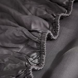 Lyocell Tencel Fitted Sheet 60 Count Solid Color Breathable <b>Bedding</b> <b>Set</b> for Export and Cross Border Trade - Product Image 3