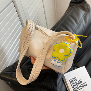 Nuevo Bolso Versátil Estilo Coreano, Tipo Bandolera y de Axila, Diseño Cuadrado - Product Image 6