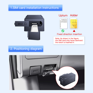 Dispositivo <span class=keywords><strong>de</strong></span> Rastreo GPS para Vehículos en Tiempo Real, Control Remoto Inteligente, Rastreador GPS 2G 4G para Vehículos, Rastreadores GPS OBD para Automóviles - Product Image 6
