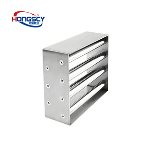 正方形磁気グリッドホッパー磁気格子 食品グレード 簡単洗浄 強力磁気ネオジム素材 - Product Image 2