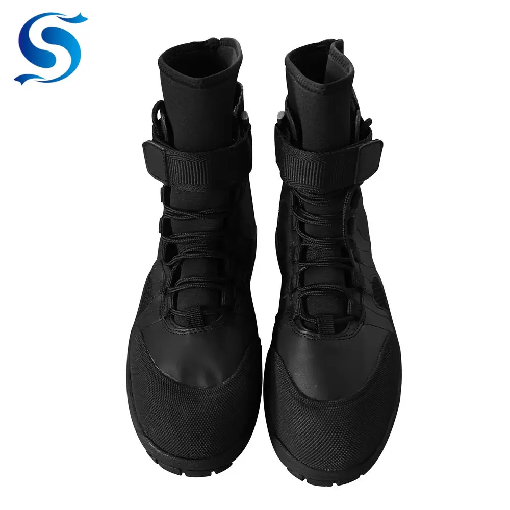 Водонепроницаемые спасательные неопреновые ботинки высокого качества, уличная защитная обувь, спасательная влажная обувь для воды