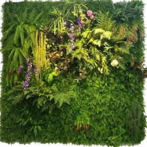 Internet famoso verde grama artificial planta parede customizável Live Broadcast fundo decoração - Product Image 3