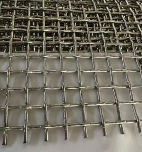 Stainless Steel Crimped Wire <b>Mesh</b> with Cutting Service Pre-Crimp Woven <b>Screen</b> for Mining Sieving Filter & Machine Protection - Product Image 4