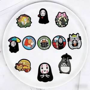 Hebillas de Cadena para Zapatos HY, Accesorios de <span class=keywords><strong>Manga</strong></span> de Hayao Miyazaki, Dijes de PVC Suave al por Mayor de Personajes de Anime de Dibujos Animados para Zapatos de Niños y Zuecos - Product Image 5