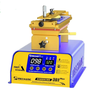 Machine de séparation d'écran LCD multifonctionnelle MECHANIC 361 Max plate-forme de chauffage automatique pour l'outil de suppression de cadre de verre de réparation de téléphone