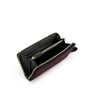 Cartera de mano larga para mujer, de cuero genuino y nailon, con bloqueo RFID, hecha a mano y personalizada, de la marca <span class=keywords><strong>Mount</strong></span> Yanzhi. - Product Image 2