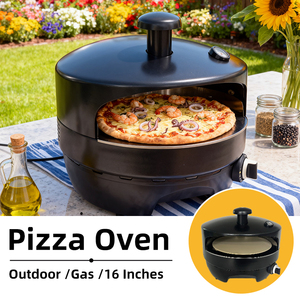 Four à pizza napolitain portable d'extérieur en acier inoxydable pour restaurants et fêtes dans les zones de supporters de football - Product Image 5
