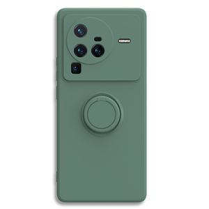 เคสโทรศัพท์วัสดุ TPU กันลื่นซีรีส์ Oppo ป้องกันการลื่นไถลพร้อมแท่นวางแบบวงแหวนสำหรับ Oppo Reno7 5G - Product Image 1