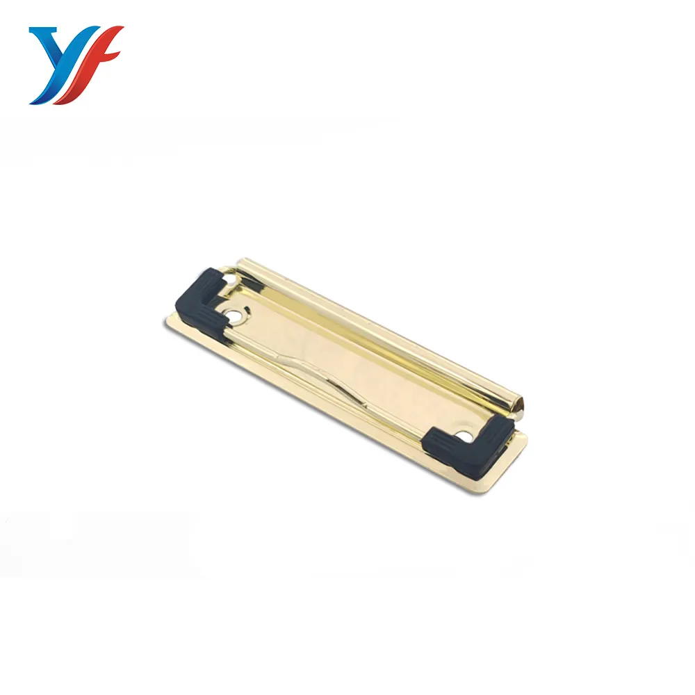 Clipe metálico da placa de ouro 100mm/10cm, clipes de placa de metal