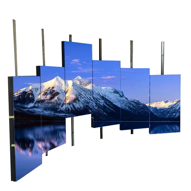 Lifting HD LED Video Display Wall with Full Color Customizable Brightness 3mm Pixels for Indoor Digital Signage