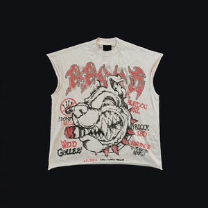 Fabricante de Camisetas sin Mangas Personalizadas en Pakistán |   Malla de poliéster, tela de sarga para equipamiento deportivo, nombre y número personalizados |   OEM Privado L - Product Image 3