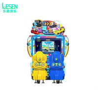 Machine de jeu d'arcade de course de voiture en réalité virtuelle dynamique à 2 joueurs, équipement de course automobile le plus populaire, conception métallique durable, garantie 1 an