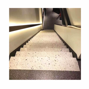 Blanco pulido negro terrazo escalera paso precio - Product Image 1
