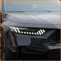 Pour Honda Accord Inspire 2023-2026 : Ensemble de phares avant à LED triple lentille style RS avec projecteur dynamique et mise à niveau des feux avant