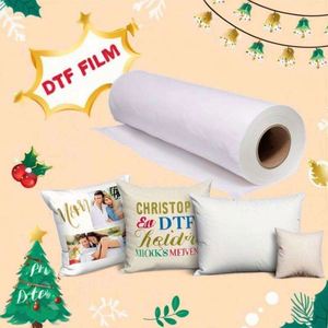ฟิล์ม PET DTF ขนาด 30 ซม. 60 ซม. สำหรับงานพิมพ์ตกแต่งและระบายสีบนสิ่งทอ - Product Image 1