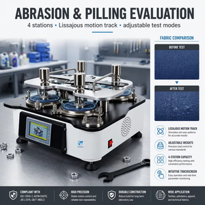Taglierina Circolare per Campioni ISO 12945-2 ASTM D4970 per Tester di Abrasione e Pilling Martindale - Product Image 4