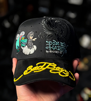 Topi OEM/ODM Personalisasi 5 Panel Terstruktur Snapback OriginalGorras Dandi Hats Dandi Gorras G5 Dandi Beard Hats