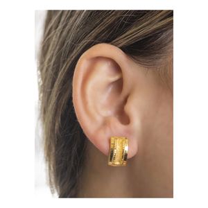 ต่างหูรูปผีเสื้อทองคำโรสโกลด์ 22 กะรัต ดีไซน์ทันสมัย ทอง 14K/18K ประดับเพชรซิคอน เหมาะสำหรับเป็นของขวัญหมั้นหรืองานแต่งงาน - Product Image 1