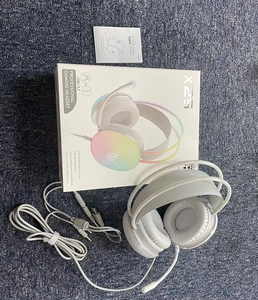 Auriculares para Juegos ONIKUMA X25 con Luces RGB Dinámicas de Metal, Micrófono, Cable para Computadora, Ligeros, Sonido Envolvente Estéreo - Product Image 6