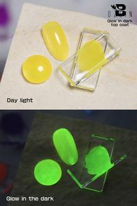 BOZLIN Hema Free 15ml 12 Couleur Semi Permanent Soak Off UV LED Neon Glow in Dark Top Coat Gel - Product Image 6