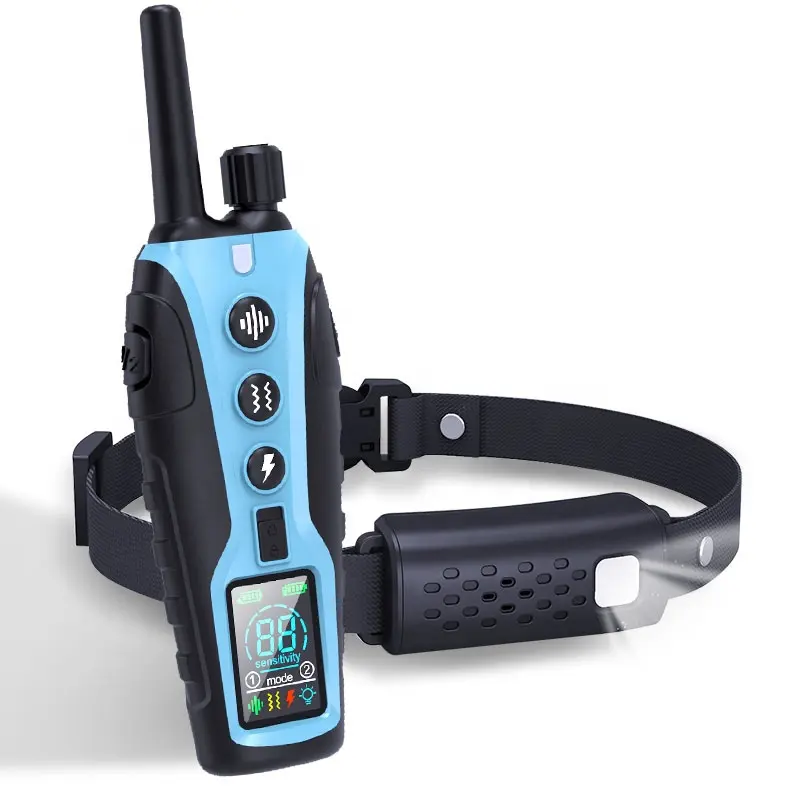 Factory Direct Professional Dog Shock Training Collar Waterproof E Dog Training Collar with 1500m Remote Range Training 2 Dogs