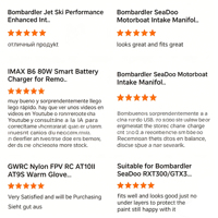 Siège robuste pour jet ski Sea-Doo RXP-X - Ensemble de siège antidérapant et étanche avec deux poignées OEM 295100923