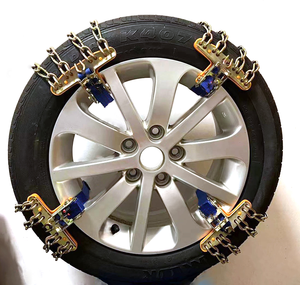 Neumático <span class=keywords><strong>Cadenas</strong></span> de <span class=keywords><strong>nieve</strong></span> Cadena de acero Coche DE EMERGENCIA Cadena antideslizante <span class=keywords><strong>para</strong></span> hielo <span class=keywords><strong>Nieve</strong></span> Barro Carretera Conducción segura Coche Suv Tipo universal - Product Image 1