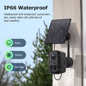 SECTEC Halow ثنائي النطاق Wifi M مركز منزلي مجموعة كاميرا مراقبة بطارية شمسية أمان CCTV شمسي IP66 كاميرا صوتية ثنائية الاتجاه - Product Image 6