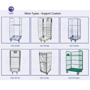 Perakende nakliye kargo 4 raf taintainer tekerlekli konteyner market arabası - Product Image 4