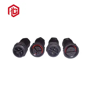 Bett Quick-Plug Manufaktur M25 3PIN Stecker und Buchse PVC/Nylon Stecker der LED-Anzeige