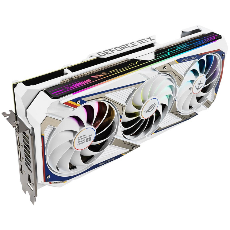 Used ASUS ROG STRIX GeForce RTX 3090 GUNDAM Edition 24GB GDDR6X