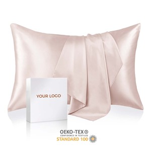 Federe in Pura <span class=keywords><strong>Seta</strong></span> di Gelso 100% 22 Momme, Misura Queen 51x76cm con Cerniera, Vendita all'Ingrosso - Product Image 4