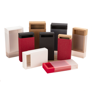 Kraft Rectangle Drawer <strong>Boxes</strong> Mini Crafts Cardboard Present Packaging <strong>Boxes</strong> <strong>for</strong> Business Soap Jewelry Candy <strong>Weeding</strong> Party Favors - Product Image 2